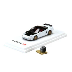 Hobby Japan 1:64 Honda NSX (NA1) Type-R 1992 Customized Version In Championship White With Engine Display Model