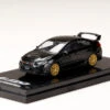 1/64 Hobby Japan Subaru WRX STI EJ20 Final Edition Black Diecast Car Model