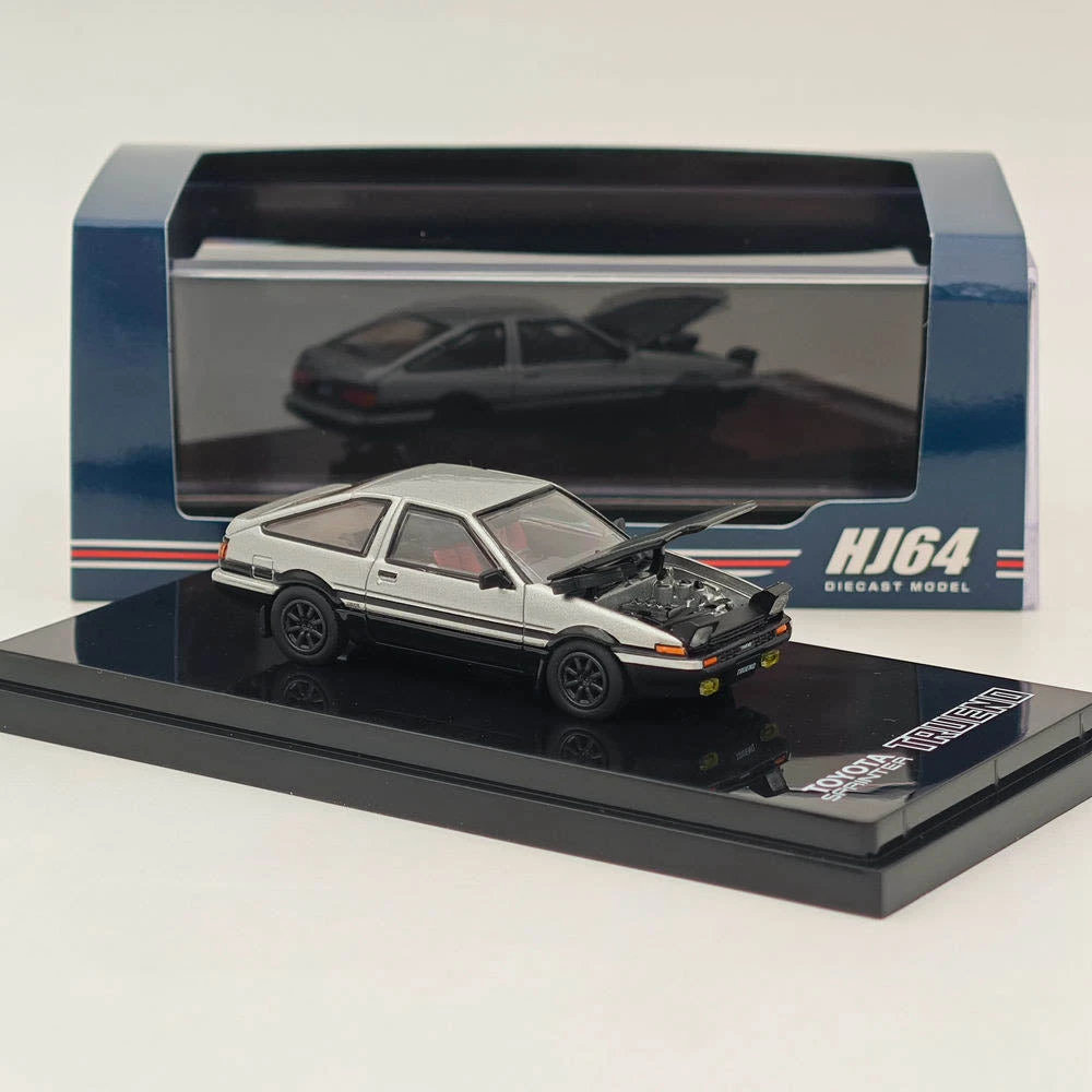 1/64 Hobby Japan Toyota SPRINTER TRUENO GT APEX(AE86) JDM Style Diecast Model 3 1/64 Hobby Japan Toyota SPRINTER TRUENO GT APEX(AE86) JDM Style Diecast Model - Image 3