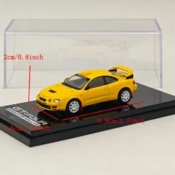 Hobby Japan 1/64 Toyota CELICA GT-FOUR WRC Edition (ST205) Customized Version / 8 Spokes Wheel HJ641064CY Yellow Diecast Models Car Collection -Horizone 07ab33d51daa3918c9b5cd196d627f64