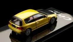 1/64 Hobby Japan Honda CIVIC (EG6) JDM STYLE /MESH WHEEL Yellow -Horizone 1 2 39677.1650097440