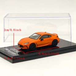 Hobby Japan 1:64 Toyota GR86 RZ 10th Anniversary Limited Flame Orange HJ642048P Diecast Models Car Collection -Horizone 10e228649466c9e1b797d678a57ed838