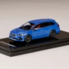 1/64 Hobby Japan SUBARU LEVORG STI Sport EyeSight Black Selection (VM / Type F）Genuine Optional Parts Equipped WR Blue Pearl