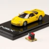 1/64 Hobby Japan Honda NSX (NA2)1997 Type S ZERO With Engine Display Model Yellow Pearl