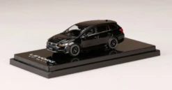 1/64 Hobby Japan SUBARU LEVORG STI Sport EyeSight Black Selection (VM / Type F）Crystal Black Silica Diecast Car Model