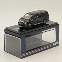 1/64 Hobby Japan Toyota ALPHARD Customized Ver. With Sunroof Black Diecast Model