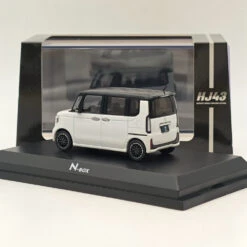 1/43 Hobby Japan Honda N-BOX Custom Platinum White Pearl & Black HJ431006WP -Horizone 14e3b7409bfefde33c4c564f7208c10f