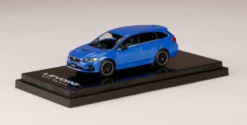 1/64 Hobby Japan SUBARU LEVORG STI Sport EyeSight Black Selection (VM / Type F）WR Blue Pearl Diecast Car Model