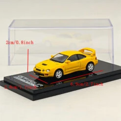 1/64 Hobby Japan Toyota CELICA GT-FOUR ST205 JDM STYLE Yellow HJ642064AY Diecast -Horizone 17991395e3404d9d32e9adbc903fb770