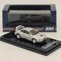 Hobby Japan 1/64 Toyota CELICA GT-FOUR (ST205) JDM STYLE SILVER HJ642064AS Diecast Models Car Collection -Horizone 182f6125e5a3bea7db72b0f55672f4ad
