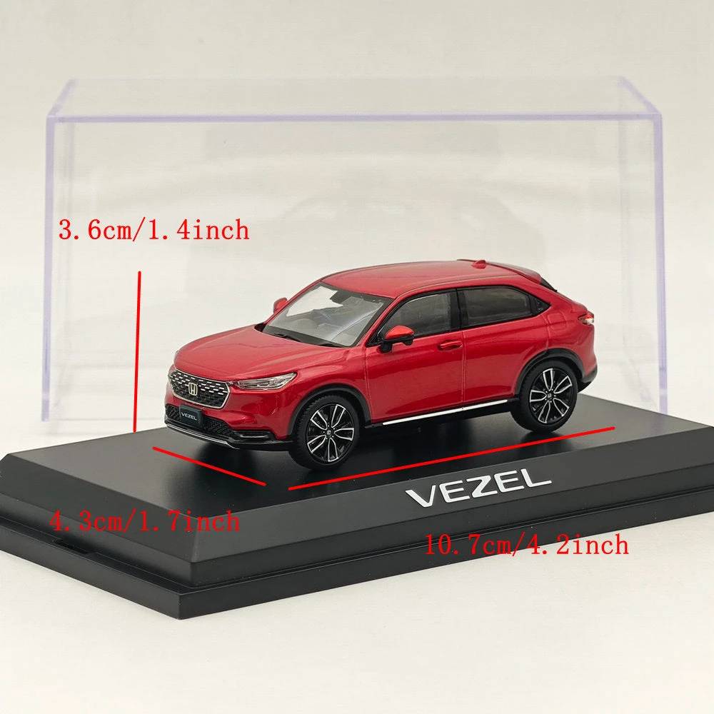 Hobby Japan 1/43 Honda VEZEL Premium Crystal Red (M) HJ433002RM Diecast Model 7 Hobby Japan 1/43 Honda VEZEL Premium Crystal Red (M) HJ433002RM Diecast Model - Image 7