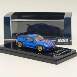 Hobby Japan 1:64 SUBARU BRZ STI Peaformance WR Blue Pearl With Stripe HJ642047DSBL Diecast Models Car Collection -Horizone 1dffd4feed7ac601ab8854667cf95d3c