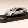 1/64 Hobby Japan SUBARU IMPREZA WRX (GC8) 1992 Customized Version With Engine Display Model Silver
