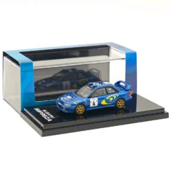 1/64 Hobby Japan SUBARU IMPREZA WRC 1997 #4 TOUR DE CORSE Blue Diecast Models -Horizone 20011acefe985461e4438abcdae050a2
