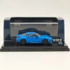 Hobby Japan 1:64 Toyota GR86 RZ With Genuine Optional Rear Spoiler Bright Blue HJ644048BL Diecast Models Car Collection