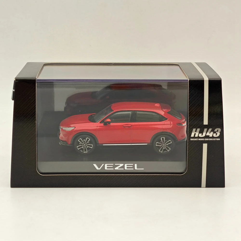 Hobby Japan 1/43 Honda VEZEL Premium Crystal Red (M) HJ433002RM Diecast Model 1 Hobby Japan 1/43 Honda VEZEL Premium Crystal Red (M) HJ433002RM Diecast Model