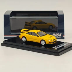 Hobby Japan 1/64 Toyota CELICA GT-FOUR WRC Edition (ST205) Customized Version / 8 Spokes Wheel HJ641064CY Yellow Diecast Models Car Collection -Horizone 316315ad2e0db6852adc4ec6de96d9e6