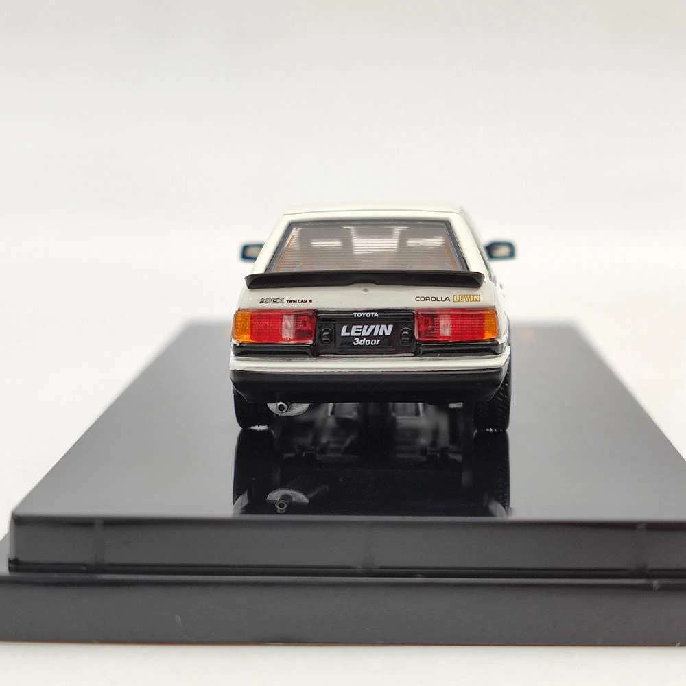 1/64 Hobby Japan TOYOTA COROLLA LEVIN AE86 3 Door GT APEX 1983 White HJ641037AWK Diecast Model Toys Car Limited Collection Gift 5 1/64 Hobby Japan TOYOTA COROLLA LEVIN AE86 3 Door GT APEX 1983 White HJ641037AWK Diecast Model Toys Car Limited Collection Gift - Image 5