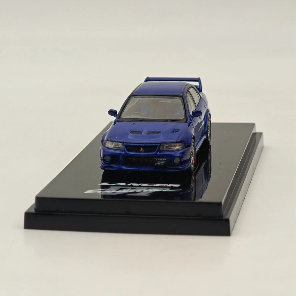Hobby Japan 1/64 Mitsubishi Lancer GSR Evolution VI (CP9A)1999 HJ642033ABLP Blue 5 Hobby Japan 1/64 Mitsubishi Lancer GSR Evolution VI (CP9A)1999 HJ642033ABLP Blue - Image 5