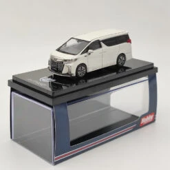 1/64 Hobby Japan Toyota ALPHARD (H30W) Customized Ver. White HJ642012AW Diecast Toys Car Gift
