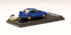 1/64 Hobby Japan SUBARU IMPREZA WRX (GC8) 1992 Customized Version With Engine Display Model Blue -Horizone 4 3 81121.1646657345