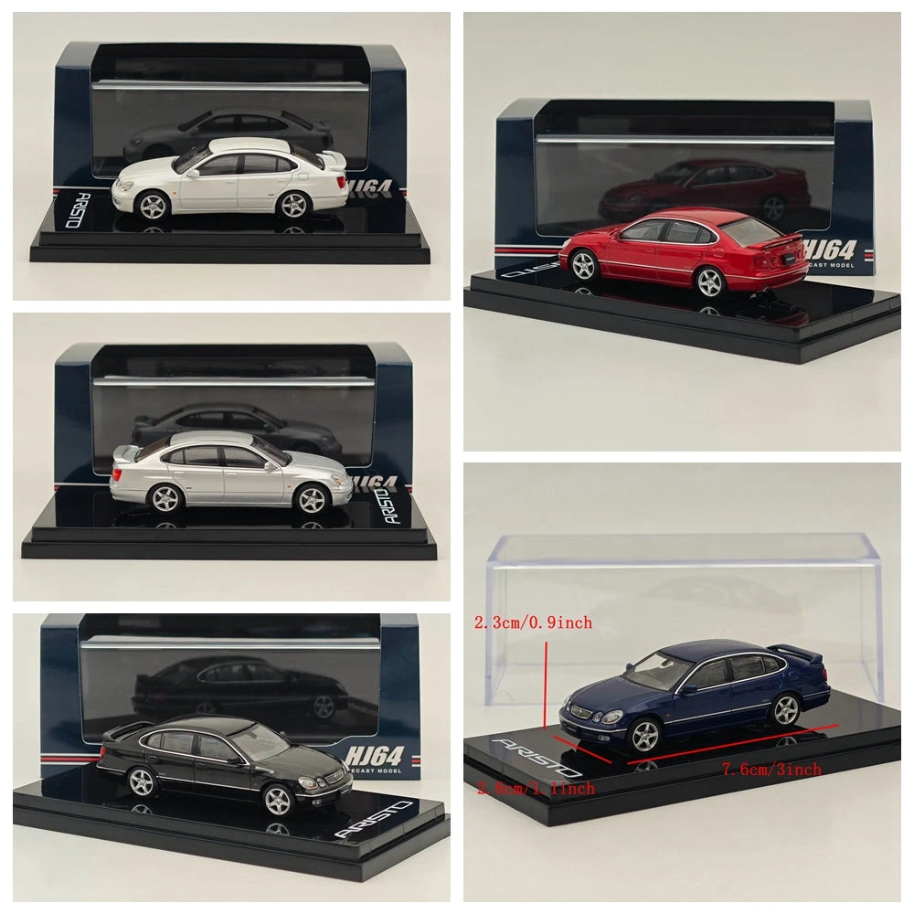 1/64 Hobby Japan Toyota ARISTO V300 VERTEX EDITION EARLY VERSION Diecast Model 1 1/64 Hobby Japan Toyota ARISTO V300 VERTEX EDITION EARLY VERSION Diecast Model