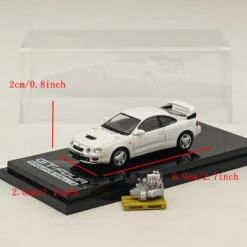 1/64 Hobby Japan Toyota CELICA GT-FOUR WRC Edition (ST205) W/ Engine HJ641064AW White Diecast Models Car Collection Auto Toys Gift -Horizone 42553dd34940a2a500224d294481354e