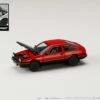 Hobby Japan 1:64 Toyota Sprinter Trueno GT Apex (AE86) In Red / Black With Carbon Bonnet