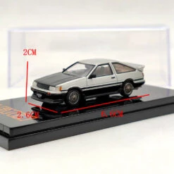 1/64 Hobby Japan TOYOTA COROLLA LEVIN AE86 3 Door CUSTOM Sliver HJ641037CSK Diecast Model Toys Car Limited Collection Gift 13 1/64 Hobby Japan TOYOTA COROLLA LEVIN AE86 3 Door CUSTOM Sliver HJ641037CSK Diecast Model Toys Car Limited Collection Gift -Horizone 46b659f660d76c4c3c04f5b07215bd8b