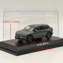 Hobby Japan 1/43 Honda VEZEL Meteoroid Gray (M) HJ433002GM Diecast Model Car -Horizone 46e09a0d4ddd1282604bbe334cb6ae20