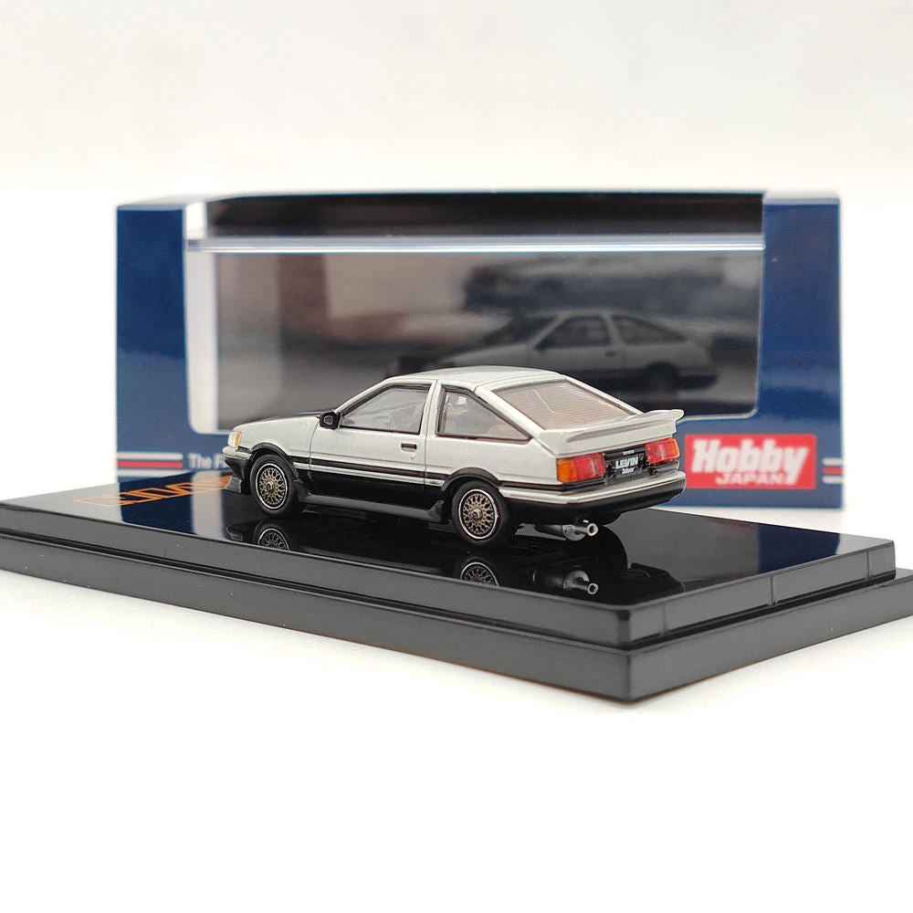 1/64 Hobby Japan TOYOTA COROLLA LEVIN AE86 3 Door CUSTOM Sliver HJ641037CSK Diecast Model Toys Car Limited Collection Gift 3 1/64 Hobby Japan TOYOTA COROLLA LEVIN AE86 3 Door CUSTOM Sliver HJ641037CSK Diecast Model Toys Car Limited Collection Gift - Image 3