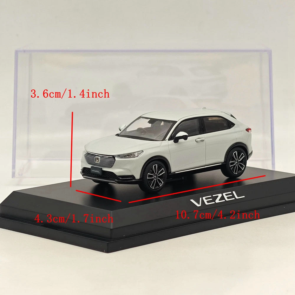 Hobby Japan 1/43 Honda VEZEL E:HEV Z Premium Sunlight White (P) HJ432002SW Diecast Model Car Limited Collection 7 Hobby Japan 1/43 Honda VEZEL E:HEV Z Premium Sunlight White (P) HJ432002SW Diecast Model Car Limited Collection - Image 7