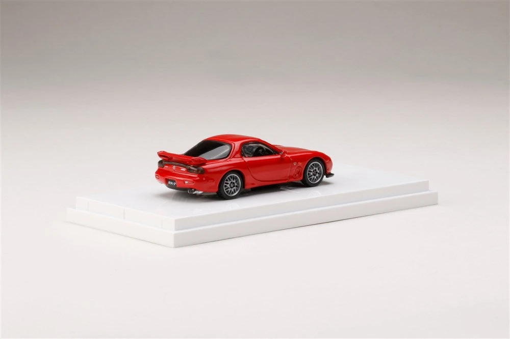 Hobby Japan 1:64 Mazda RX-7 FD3S Spirit R Type A In Vintage Red 3 Hobby Japan 1:64 Mazda RX-7 FD3S Spirit R Type A In Vintage Red - Image 3