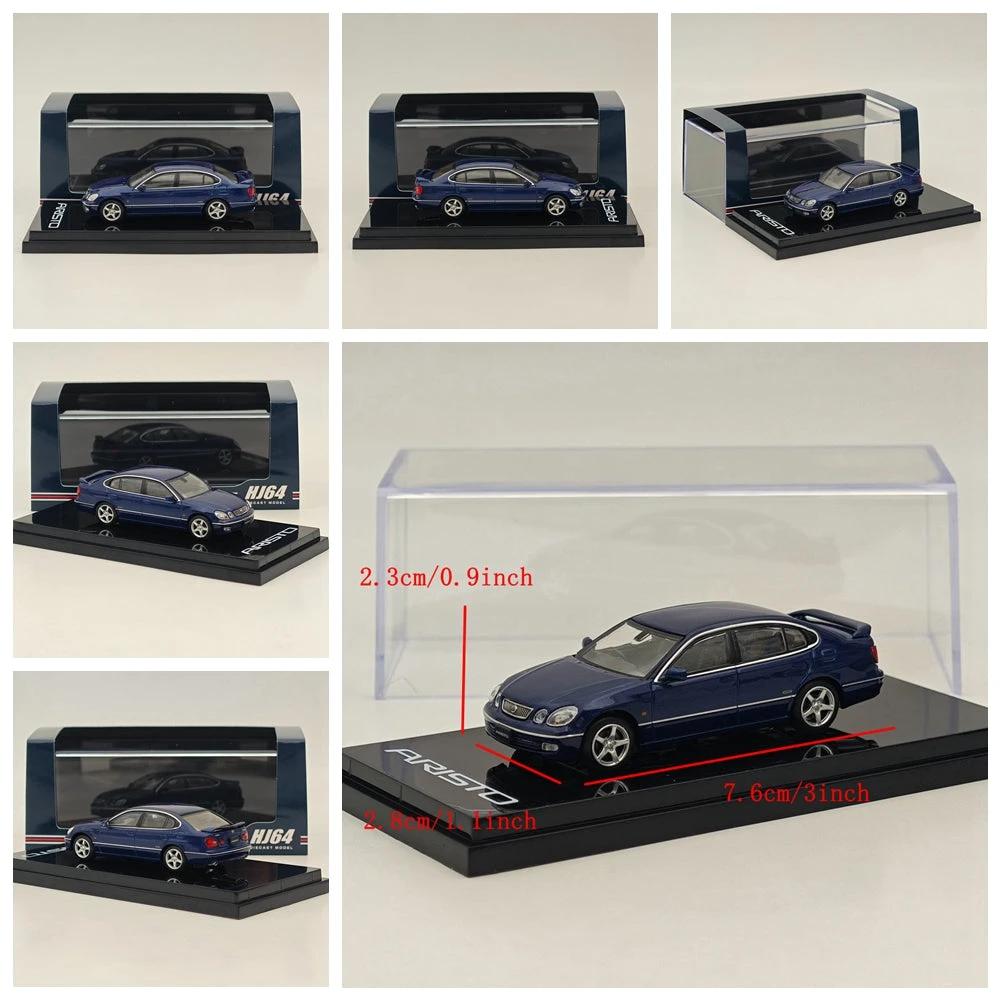 1/64 Hobby Japan Toyota ARISTO V300 VERTEX EDITION EARLY VERSION Diecast Model 17 1/64 Hobby Japan Toyota ARISTO V300 VERTEX EDITION EARLY VERSION Diecast Model - Image 17