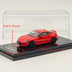 Hobby Japan 1:64 Toyota GR86 RZ With Genuine Optional Rear Spoiler Spark Red HJ644048R Diecast Models Car Collection -Horizone 4c367d848315bbae02b10df757d6440c