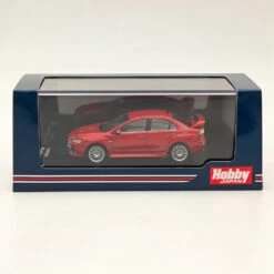 Hobby Japan 1/64 Mitsubishi Lancer Evolution X Phantom Red Metallic HJ641053AR Diecast Model Car Limited Collection -Horizone 4c7702ea346e12ef2d4984ff3f38df78
