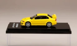 1/64 Hobby Japan MITSUBISHI LANCER GSR EVOLUTION 5 (CP9A) DANDELION YELLOW -Horizone 5 1 39302.1628496521