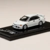 1/64 Hobby Japan Mitsubishi LANCER GSR Evolution Ⅲ Customized Version White