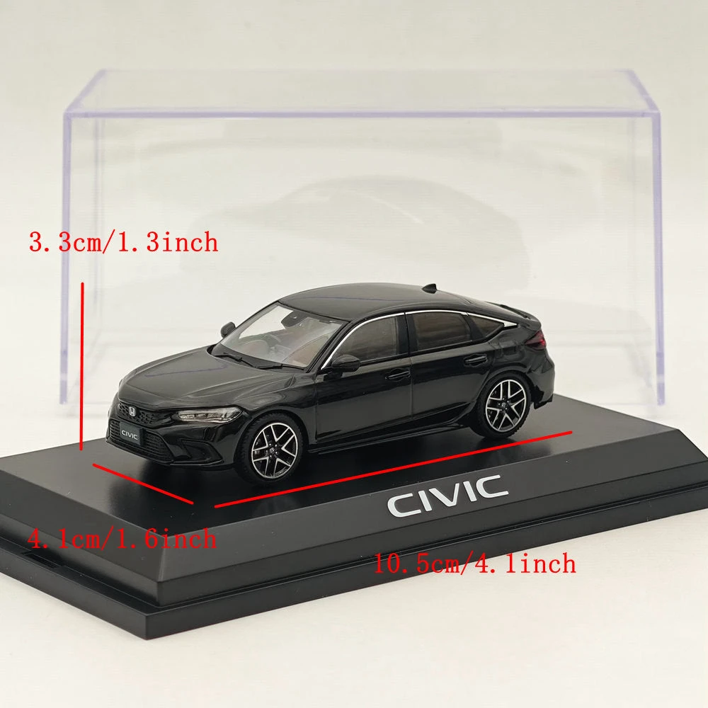 Hobby Japan 1/43 Honda CIVIC (FL1) LX Crystal Black Pearl HJ432003BK Diecast Model Car Limited Collection 7 Hobby Japan 1/43 Honda CIVIC (FL1) LX Crystal Black Pearl HJ432003BK Diecast Model Car Limited Collection - Image 7