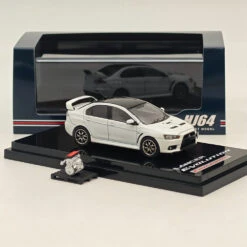 Hobby Japan 1/64 Mitsubishi Lancer Evolution X Final Edition White HJ642053CWP -Horizone 53228d65a601726f8249c7f70874ca74