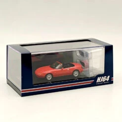 1/64 Hobby JAPAN Mazda EUNOS ROADSTER NA6CE WITH TONNEAU COVER Red HJ642025AR Diecast Models Car Limited Collection Auto Toys Gift -Horizone 537658039bfb15b70280950a8f189a8d