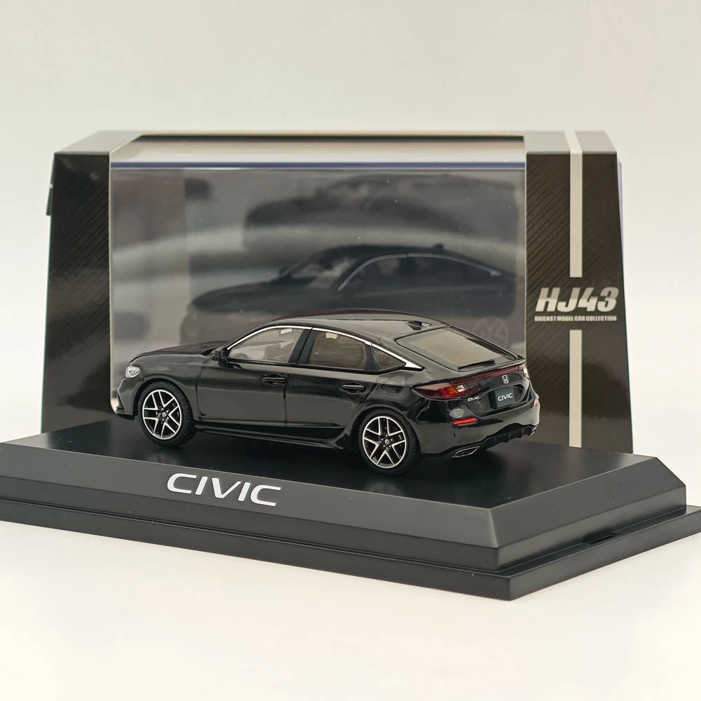 Hobby Japan 1/43 Honda CIVIC (FL1) LX Crystal Black Pearl HJ432003BK Diecast Model Car Limited Collection 4 Hobby Japan 1/43 Honda CIVIC (FL1) LX Crystal Black Pearl HJ432003BK Diecast Model Car Limited Collection - Image 4