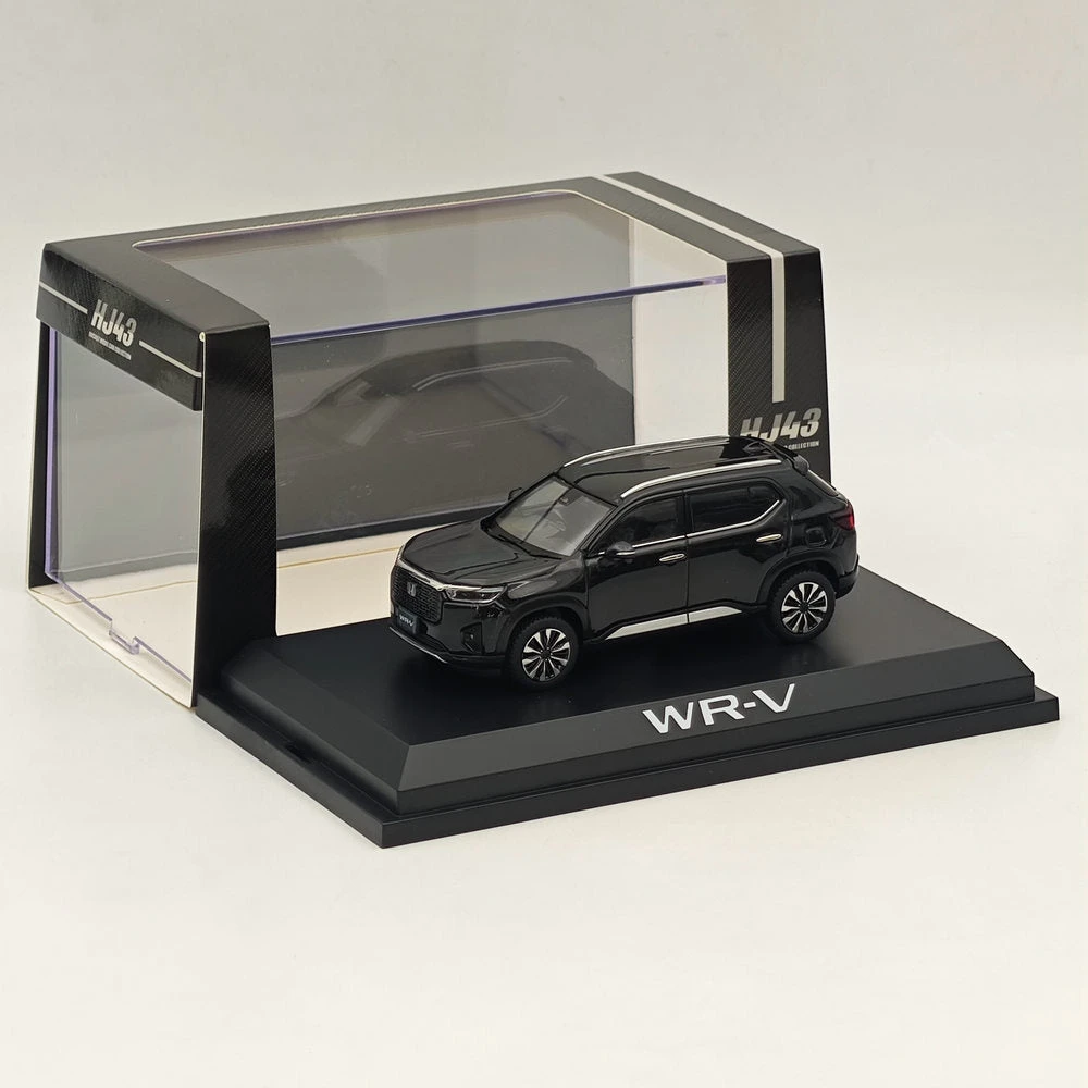 Hobby Japan 1/43 Honda WR-V Crystal Black Pearl HJ431007BK Diecast Model Car 2 Hobby Japan 1/43 Honda WR-V Crystal Black Pearl HJ431007BK Diecast Model Car - Image 2