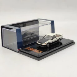 1/64 Hobby Japan TOYOTA COROLLA LEVIN AE86 3 Door CUSTOM White HJ641037CWK Diecast Model Toys Car Limited Collection Gift