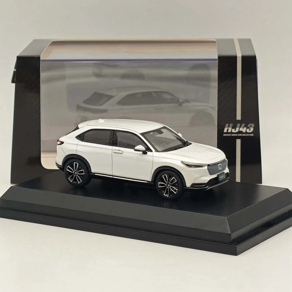 Hobby Japan 1/43 Honda VEZEL Premium Sunlight White Pearl HJ431002SW Diecast Model Car Limited Collection 3 Hobby Japan 1/43 Honda VEZEL Premium Sunlight White Pearl HJ431002SW Diecast Model Car Limited Collection - Image 3