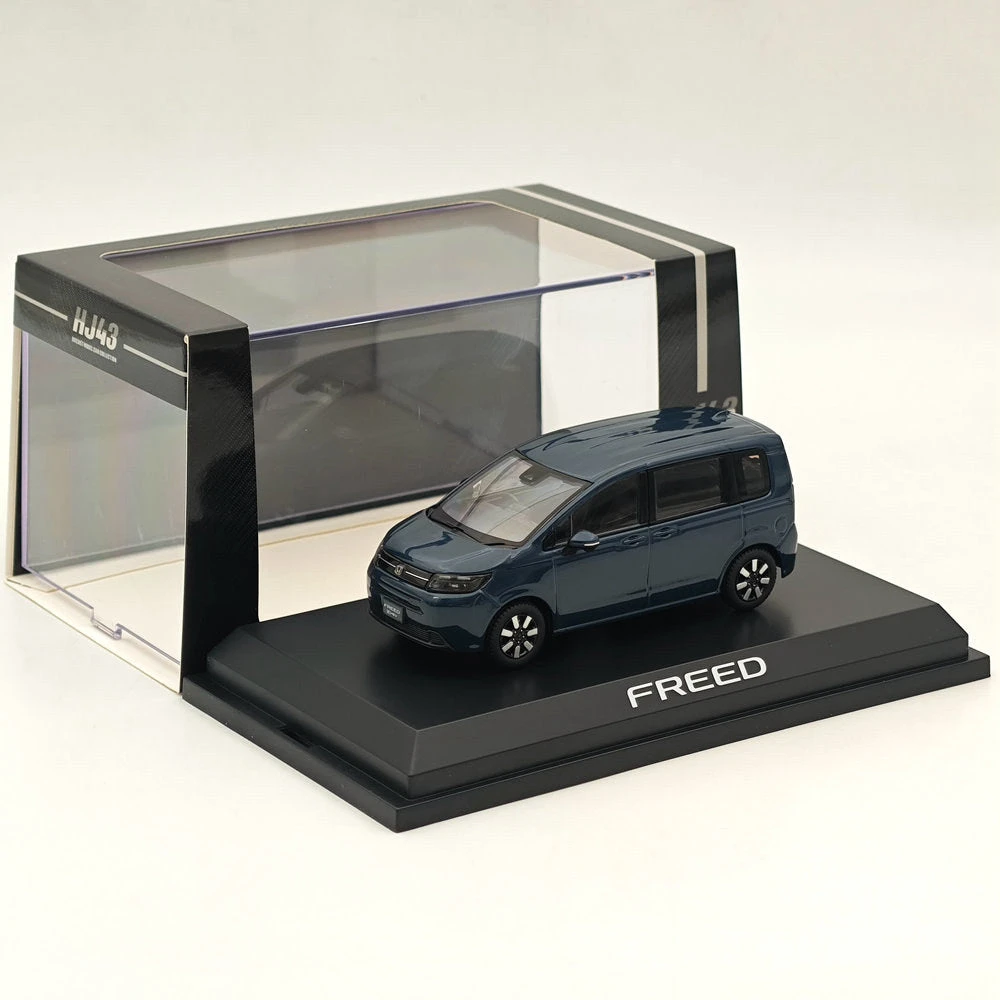 Hobby Japan 1/43 Honda FREED Seabed Blue Pearl HJ431009SB Diecast Model Car 2 Hobby Japan 1/43 Honda FREED Seabed Blue Pearl HJ431009SB Diecast Model Car - Image 2