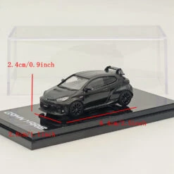 Hobby Japan 1:64 Toyota GRMN YARIS Circuit Package Precious Black Pearl HJ643024CBK Diecast Models Car Collection -Horizone 5bbea6b71dcdf5fe6acb57dba765f057