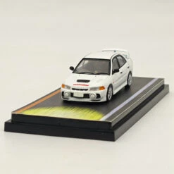 Hobby Japan 1/64 Mitsubishi Lancer RS Evolution IV INITIAL D White HJ642011D Diecast Models Car Limited Collection -Horizone 5c8ca96515d68bad0647436d24e9aa0d