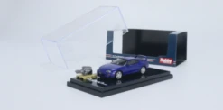 1/64 HOBBY JAPAN Toyota SUPRA RZ (A80) With Engine Display Model Blue