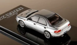1/64 Hobby Japan SUBARU IMPREZA WRX (GC8) 1992 With Engine Display Model Silver -Horizone 6 3 12688.1646658686